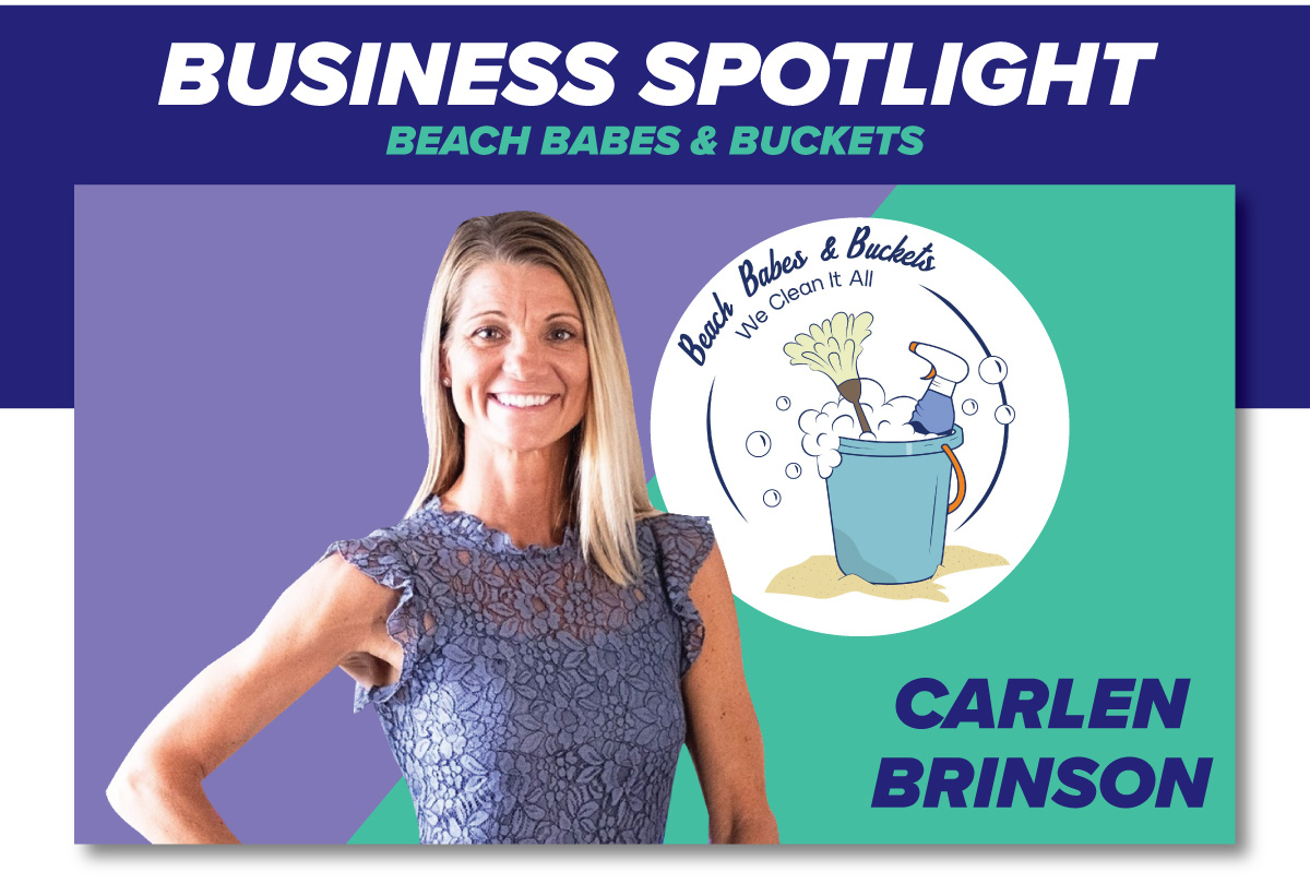 BUSINESS SPOTLIGHT  BEACH BABES & BUCKETS CARLEN BRINSON
